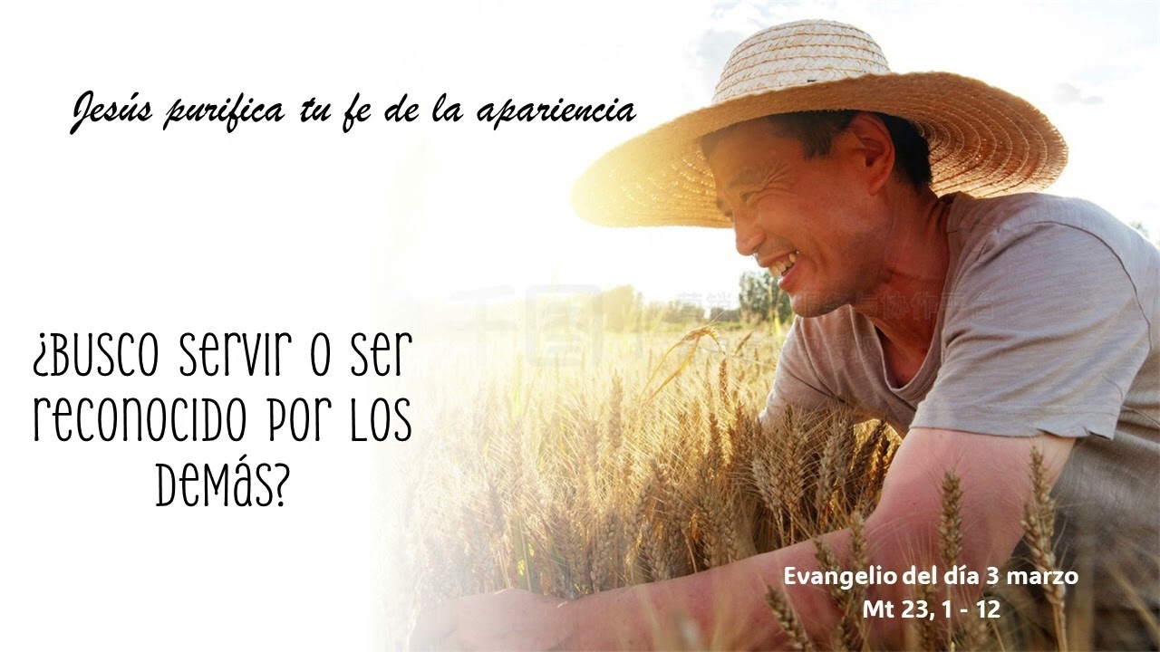 Jesús purifica tu fe de la apariencia