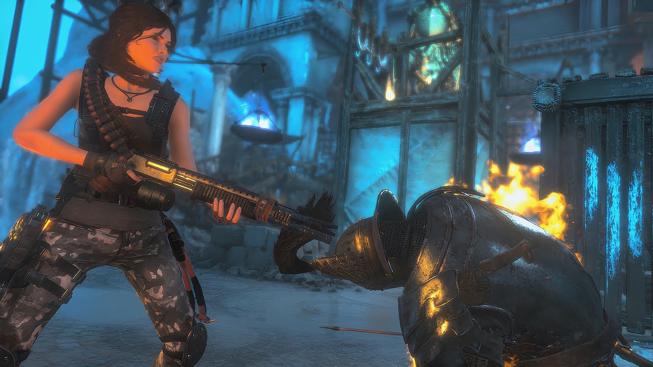 13 Minutes of Lara vs Immortals - Epic Fight & Brutal Kills