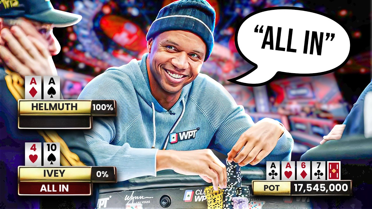 23 Minutes of Phil Ivey's Most INSANE Bluffs!