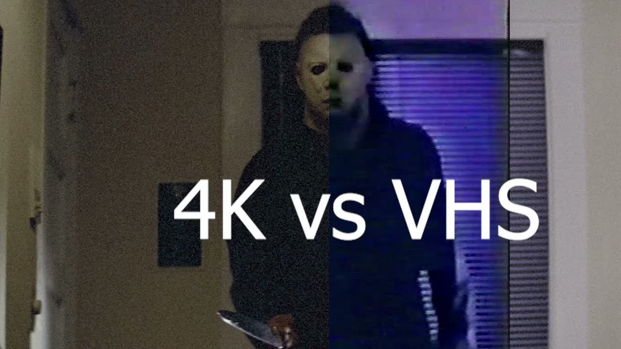 Halloween (1978) - VHS vs 4K UHD