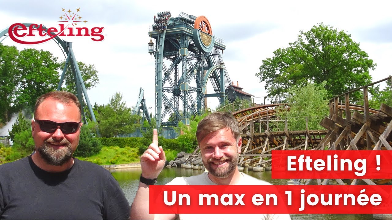 On passe une excellente journée à ​⁠Efteling avec ses attractions