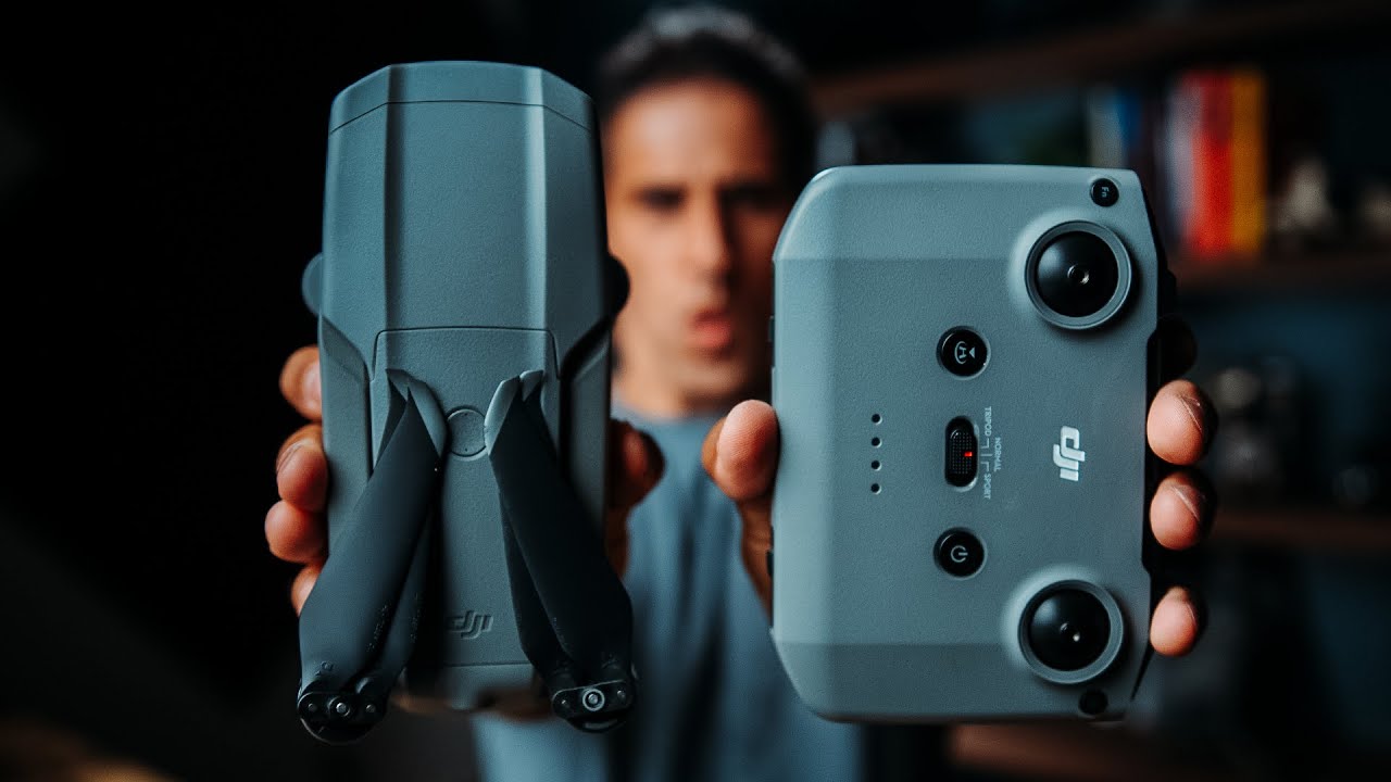 Esse Drone ficou DEMAIS! DJI Mavic Air 2 ZOOM digital