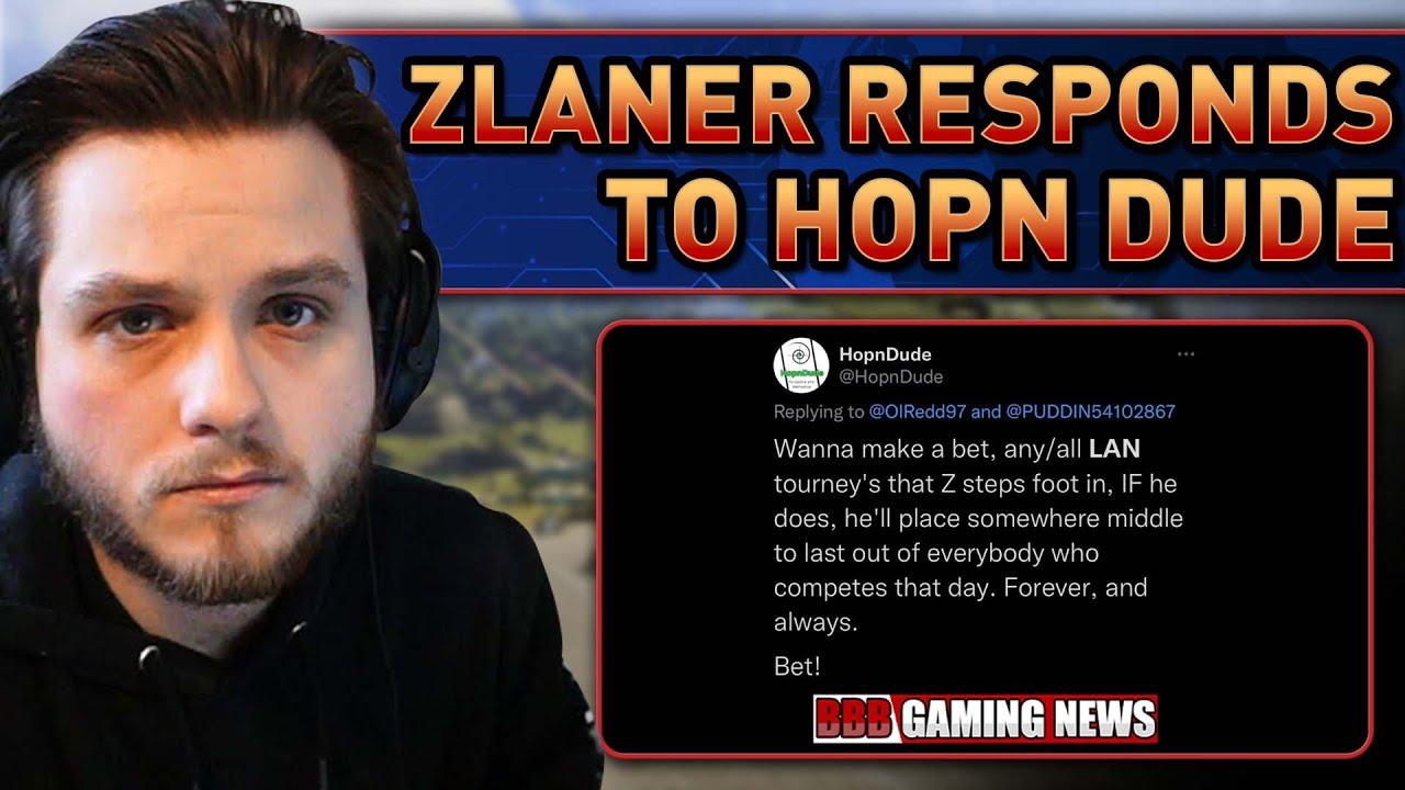 ZLANER RESPONDS TO HOPNDUDE - 