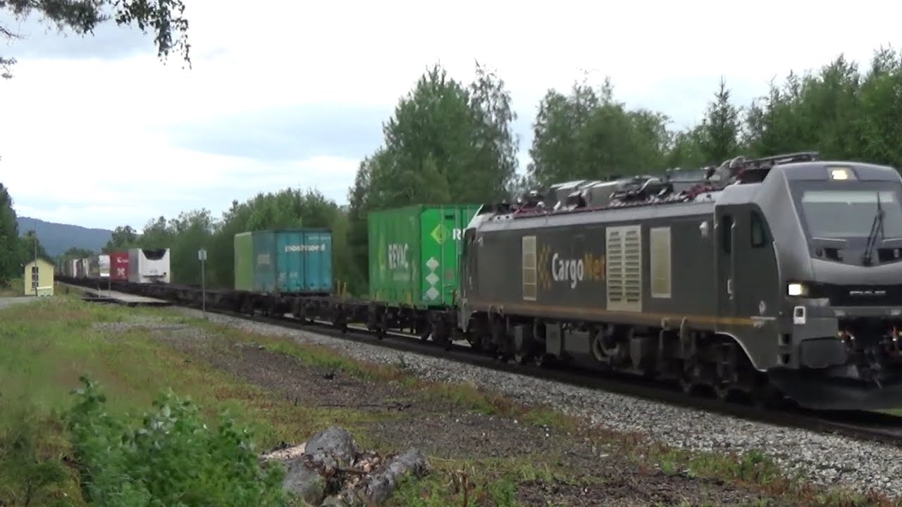 Tog 5799 CargoNet ED v Jørstad st. 16.07.2023