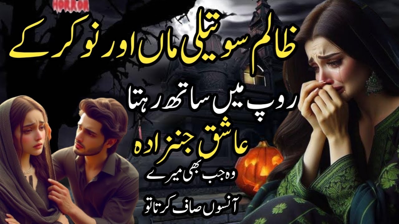 Zalim Soteli Maa Aur Nokar K Roop Mein sath Rehta Ashique Jinzzada Woh Jb Bhi Meray Ansoo Saaf Krta