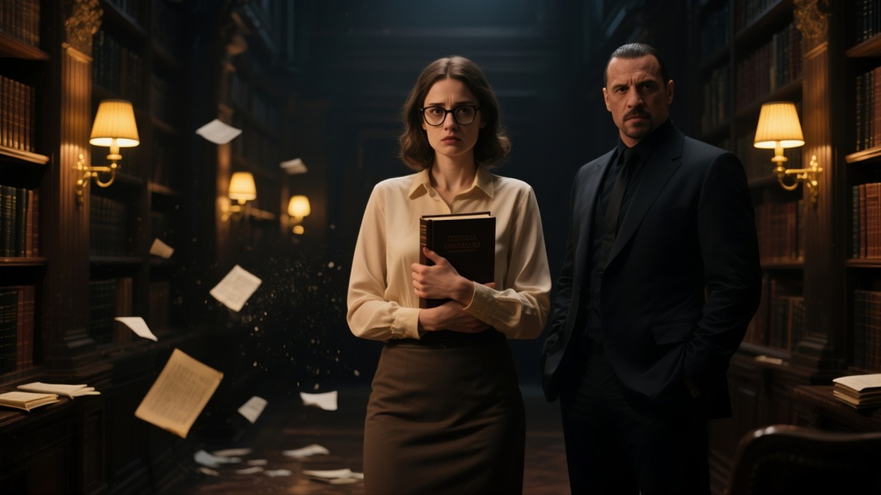 The Librarian Hid a Threat in a Book — The Mafia Boss Found the Author