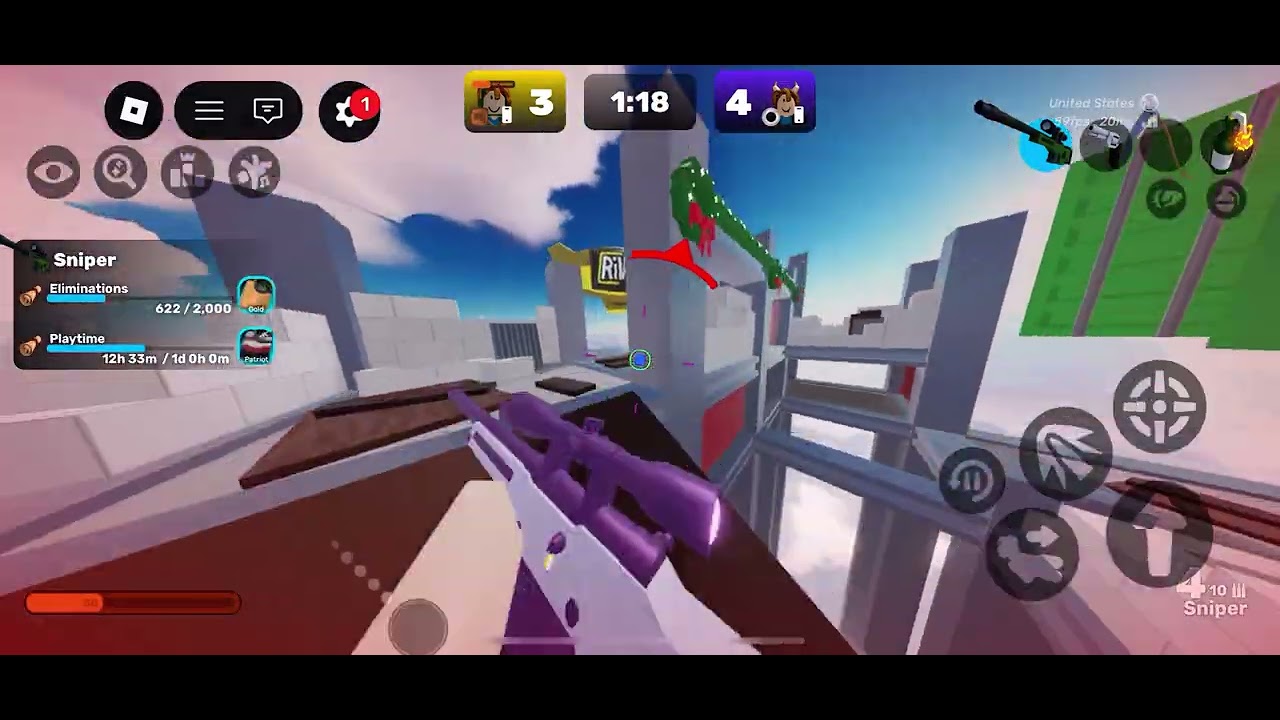 1v1