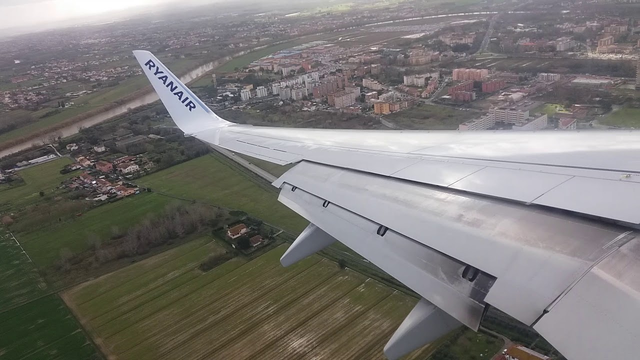 Atterraggio Aeroporto di Pisa