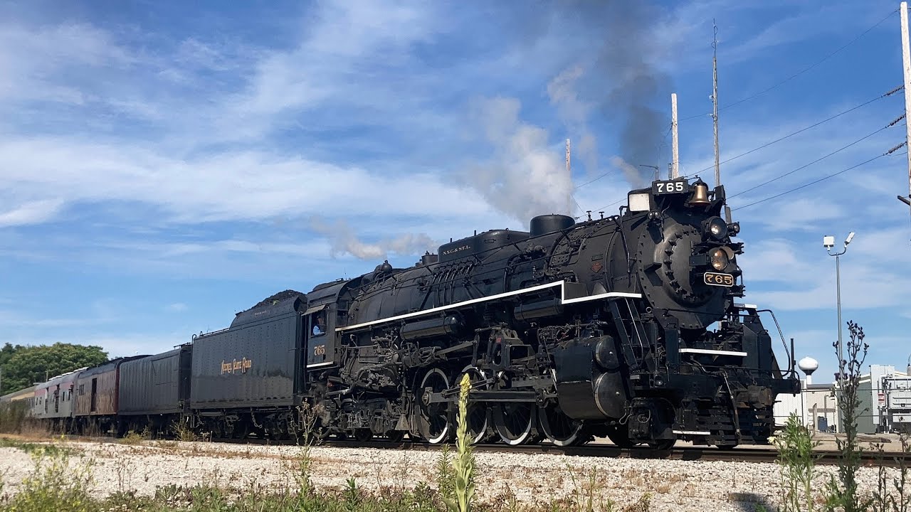 Nickel Plate Road #765 - Tristate Steam Excursion Return Trip (Hillsdale, MI-Edon, OH, 6/15/24)