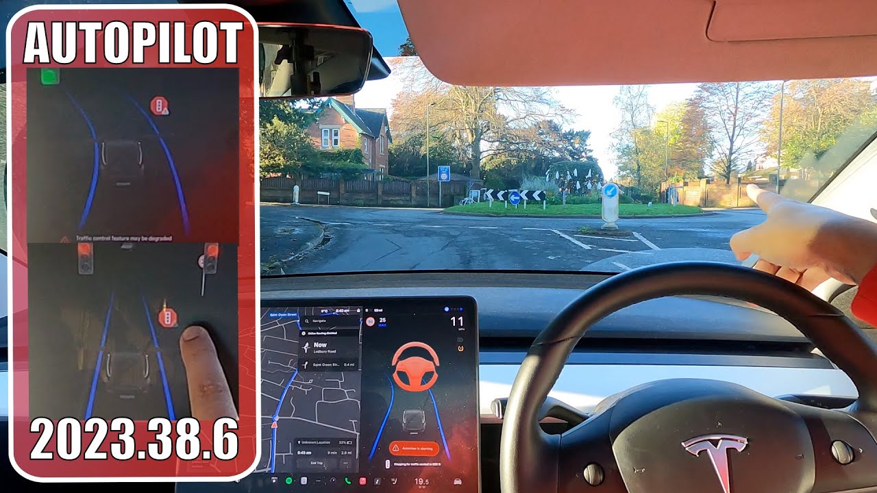 4 Years Later & STILL no 'Automatic Driving on City Streets!' - Tesla Autopilot in UK City