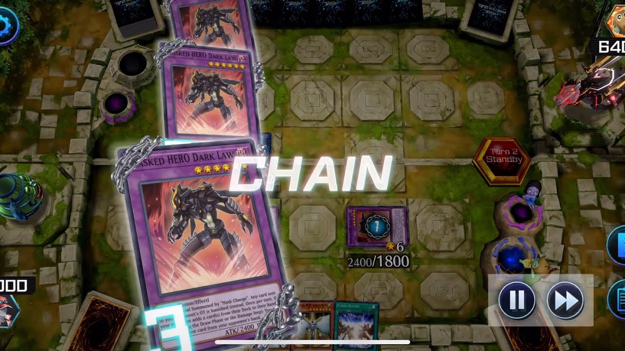Banished 5 card from your opponent hand on 1st turn. 3 Dark Law | Yu-gi-oh Master Duel