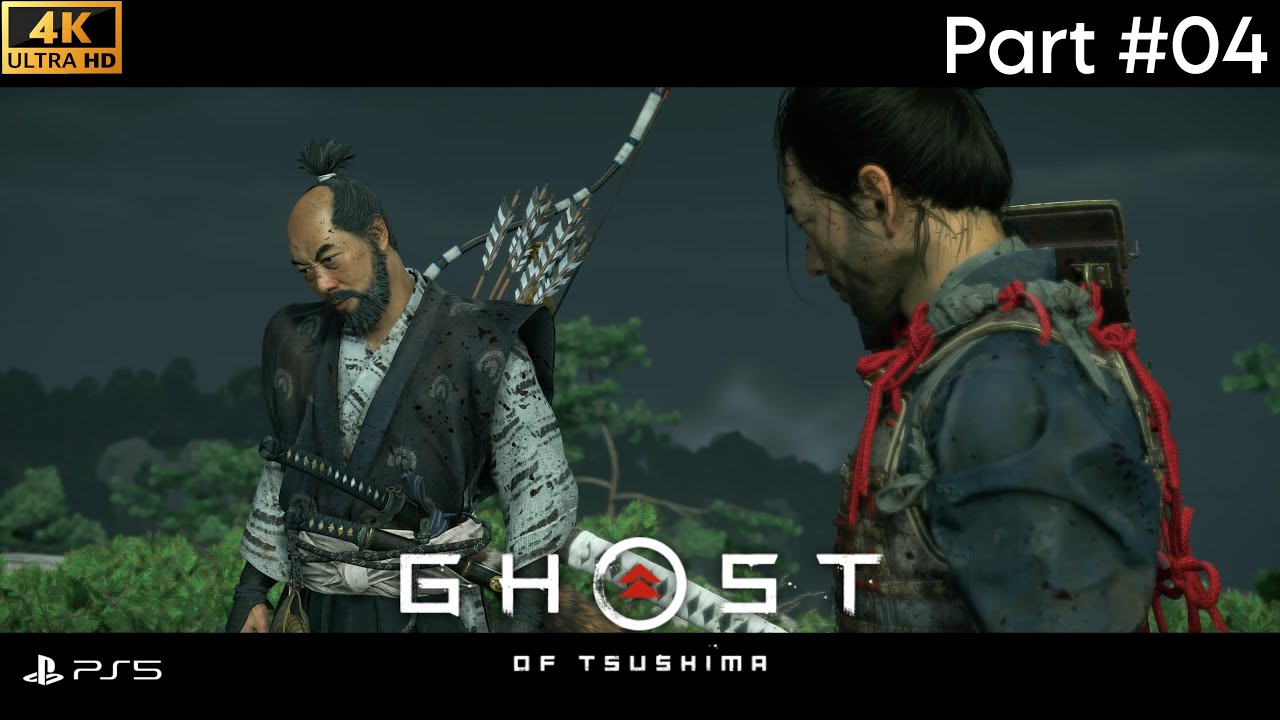 Ghost of Tsushima (4K / PS5) Walkthrough Part 4 – The Tale of Sensei Ishikawa