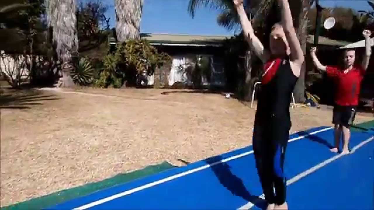 AcroTrack at Winter Tumbling Camp WorldofSPORT&E and TUMBLE MANIA