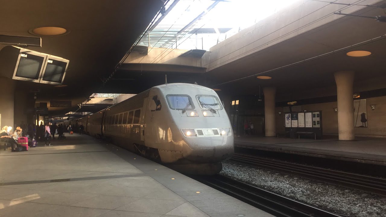 Tog i Danmark - Københavns Lufthavn | Del 1 | Train in Danmark - Copenhagen Airport | Part 1