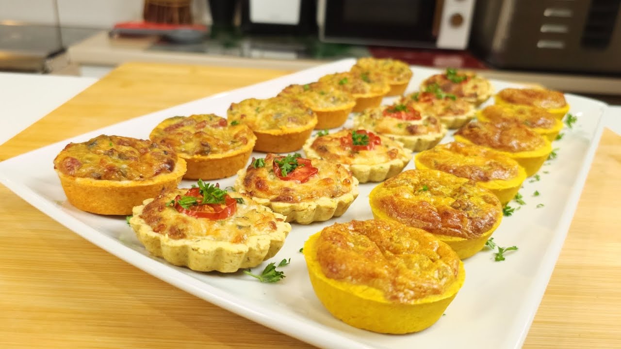 MINI TARTELETTES SAL&Eacute;ES par Cuisinement bon