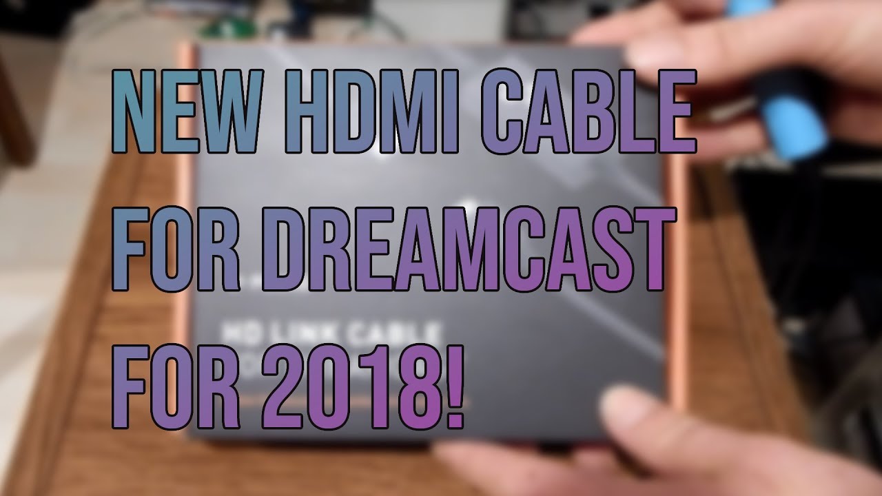 HDMI Link Cable for Dreamcast by Pound Technology