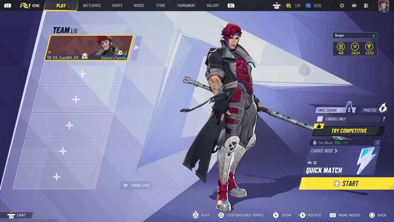 Trying to having fun and trying to make new people in Marvel Rivals :)