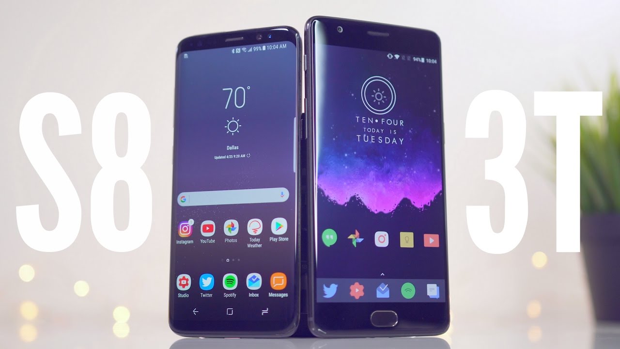 Galaxy S8 vs OnePlus 3T