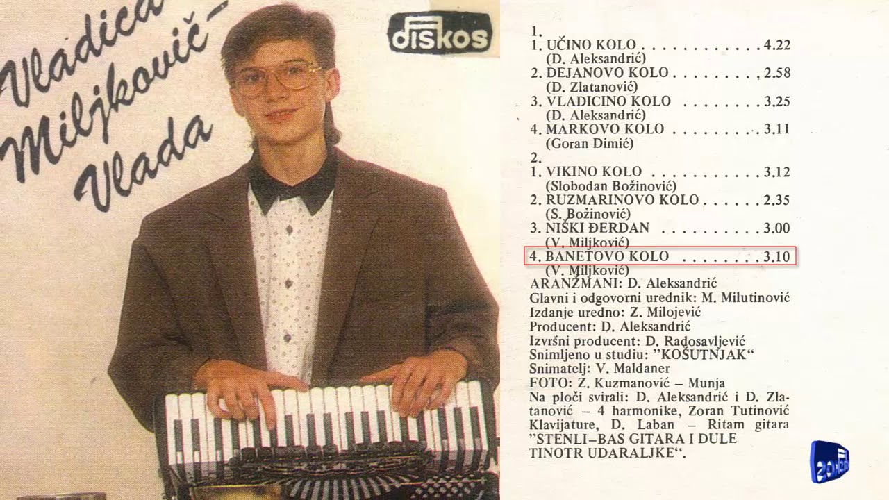 Vladica Miljkovic Vlada - Banetovo kolo - (Audio 1991)