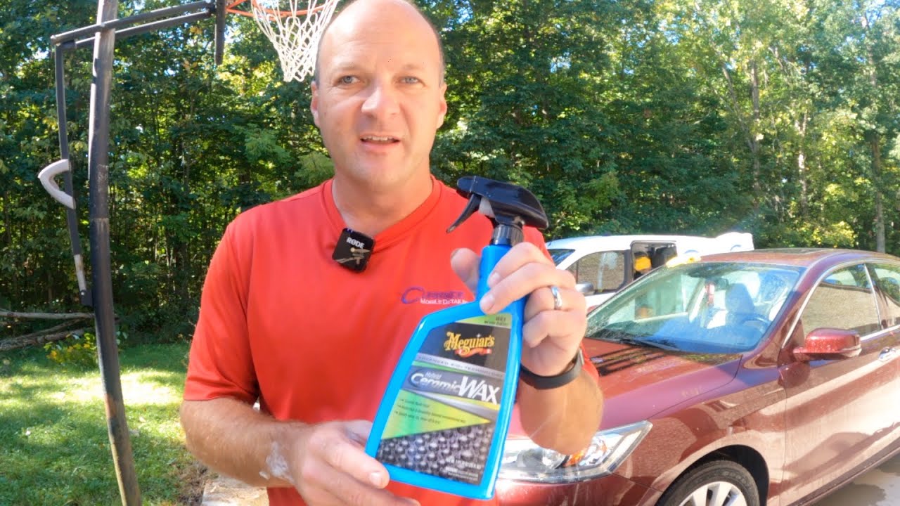 Обзор, тестирование и применение гибридного керамического воска Meguiars