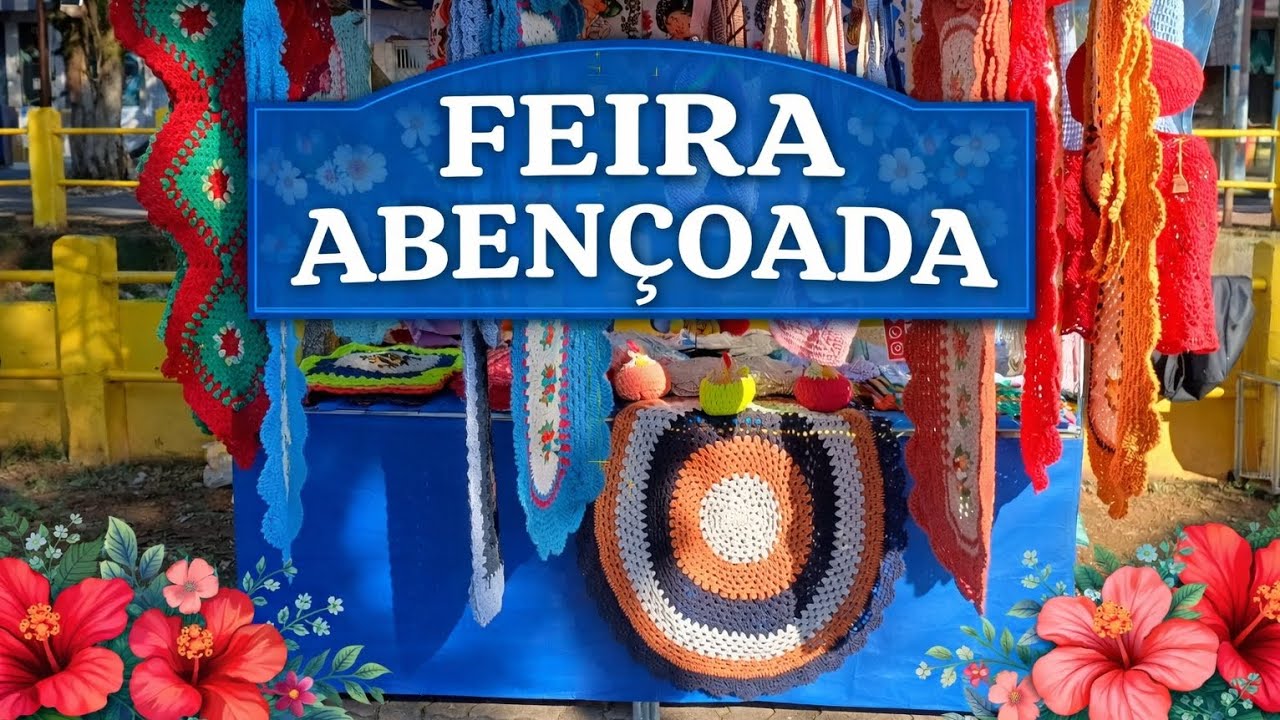 Feira do dia internacional das mulheres com muitas vendas 