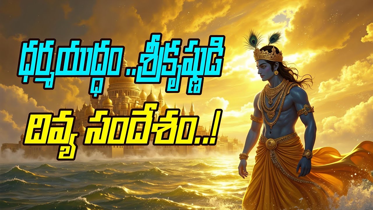 జీవితాన్ని మార్చే శ్రీకృష్ణుడి దివ్య సందేశం | ధర్మం, మహాభారతం, కుచేలుని స్నేహ గాథ #JaiSriKrishna 