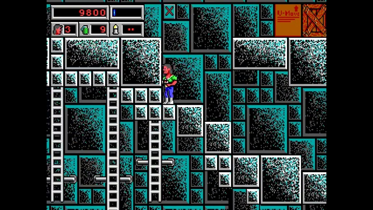 [OLD VIDEO] Bio Menace prototype (Bio Hazard, 1992) full play-through