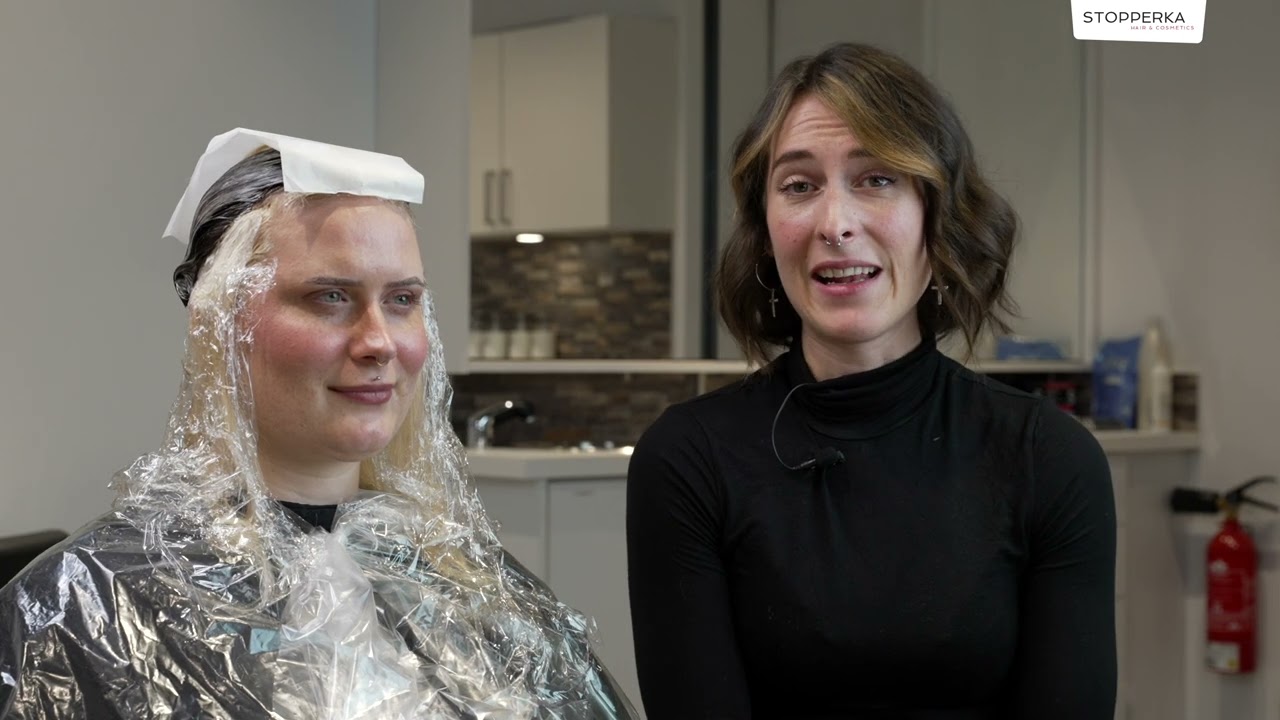 Von BLOND zu BRAUN | Haare färben ohne Grünstich