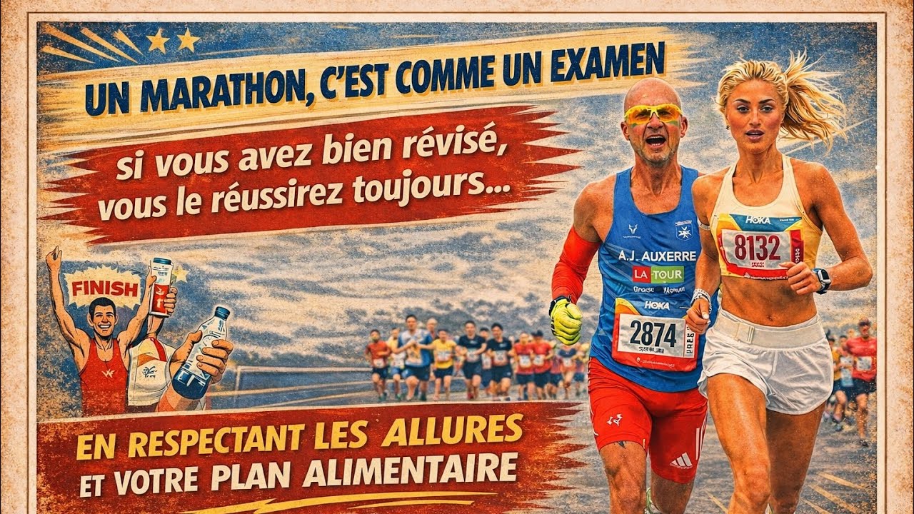 “Le Marathon c’est  comme un examen : si vous avez bien révisé, vous allez réussir''