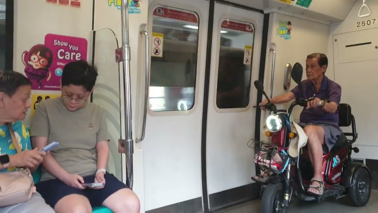 SMRT KSF C151A [507/508] journey from Sembawang to Woodlands (Jurong East Bound)