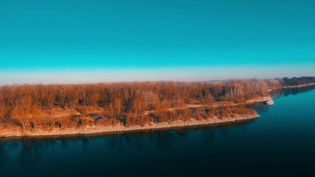 Il grande Fiume Po Xiaomi drone 4k Editing Final cur Pro
