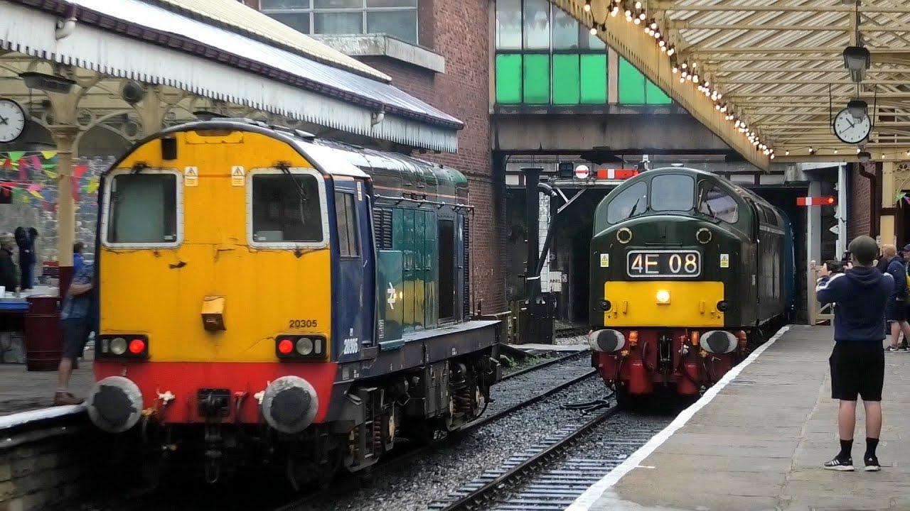 GREAT variety of CLASSIC locos!!! ELR Summer diesel gala, 30th June 2023