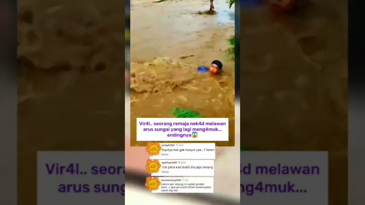 Tim SAR tolong rekrut dia🤨 #timsar #banjir #ujinyali #shorts #trending #viral #hanyut