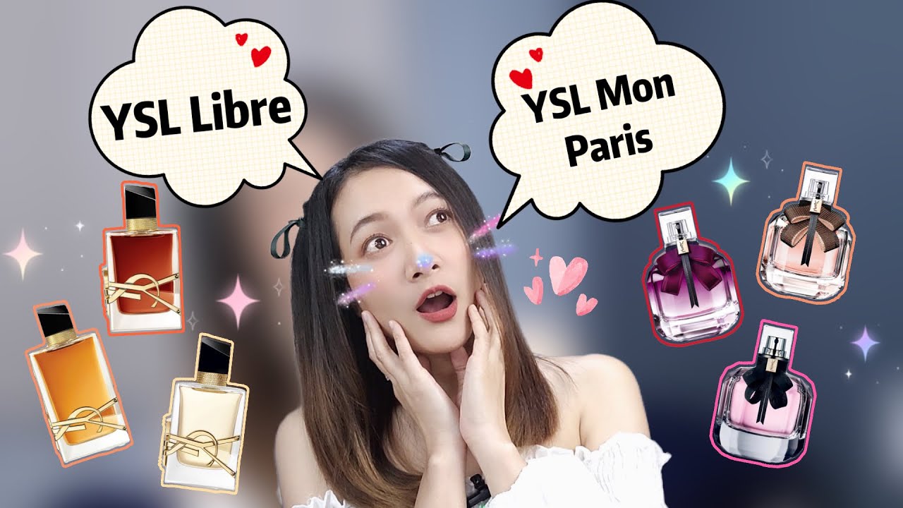 รีวิว YSL Mon Paris vs YSL Libre | 6 กลิ่น หอมสวย ติดทน #น้ำหอมysl