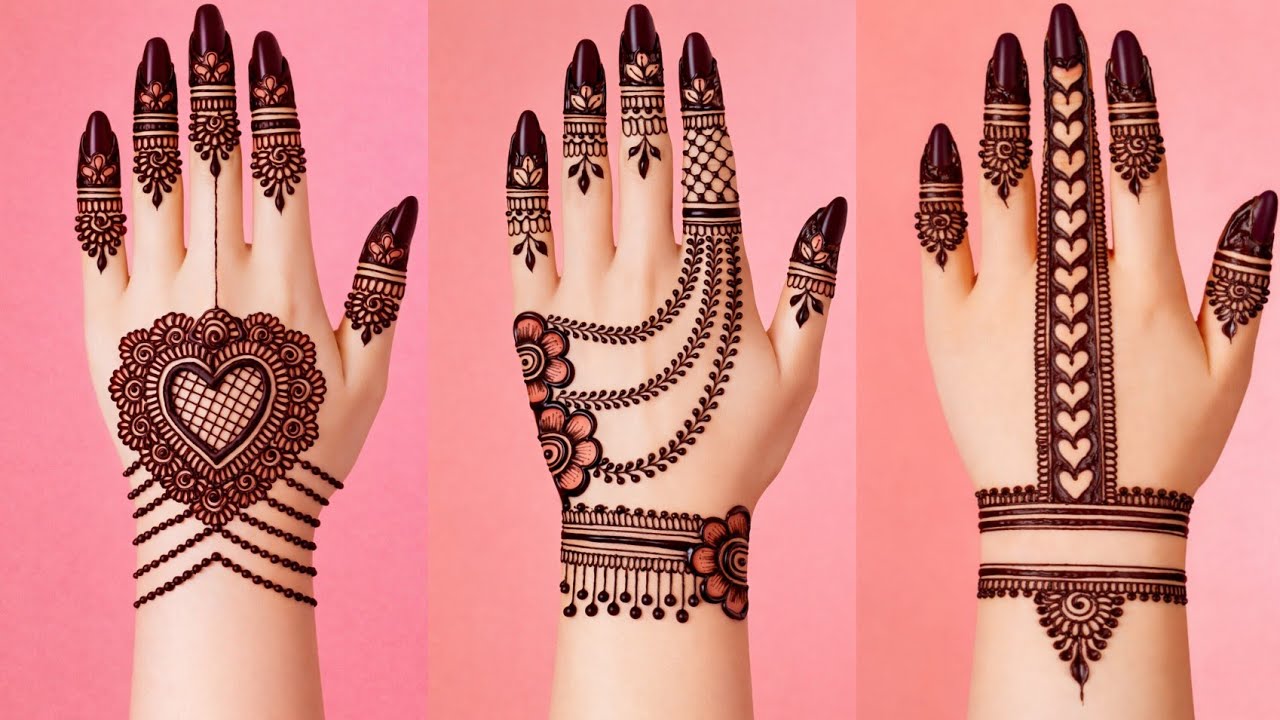 Top 3️⃣ Eid Ki Mehndi Design| Mehndi Design For Hands|Mehndi ka Design#eidmehndi #eid2026#viralvideo
