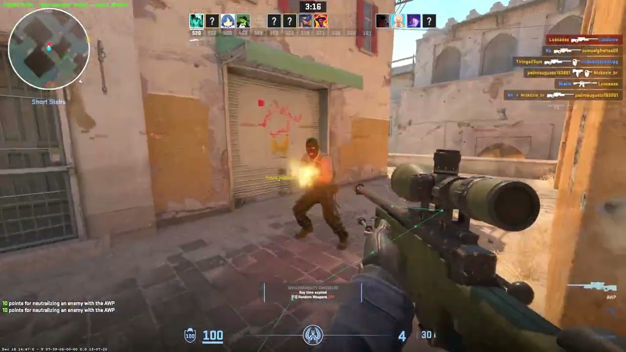 New Walkbot for Aimware v6 - DM FFA(AWP 80 KILLS)