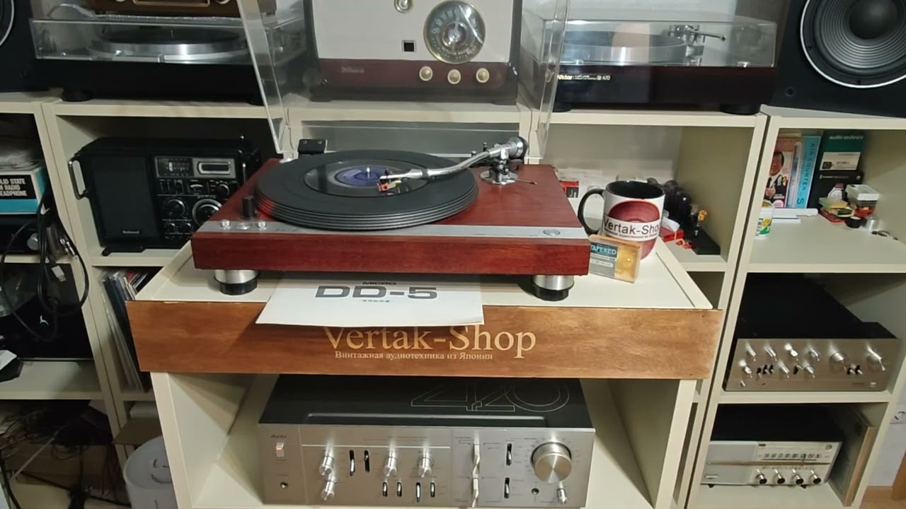 Micro Seiki DD-5 + Aurex (Toshiba) SB-420 + Pioneer S-170\II. Тест 45 rpm