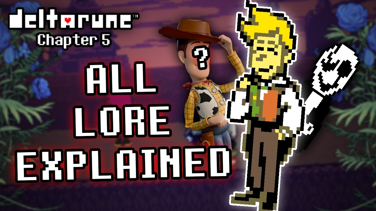 Разбор ВСЕГО ЛОРА Deltarune: Глава 5! | Теории и анализ Deltarune: Глава 5