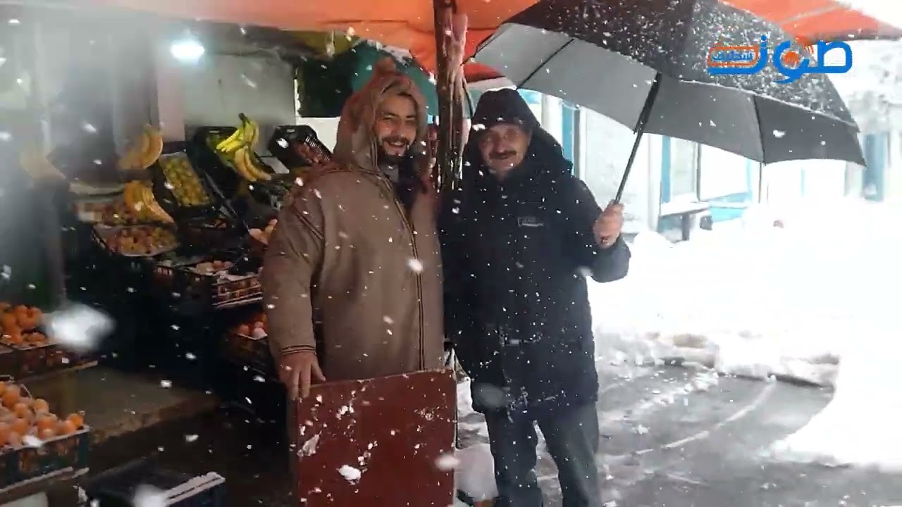 عين الكبيرة اليوم ثلووووج و خير كبير كبير