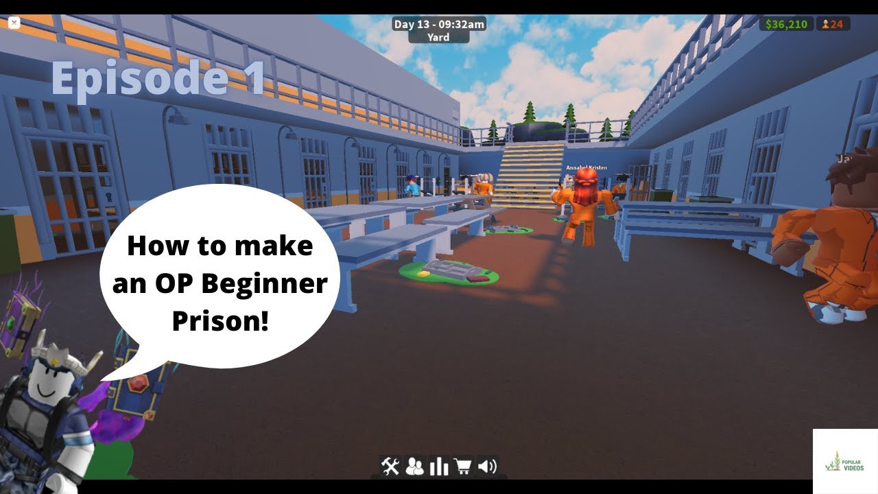 How to make an OP Beginner Prison!  (My Prison Beta)