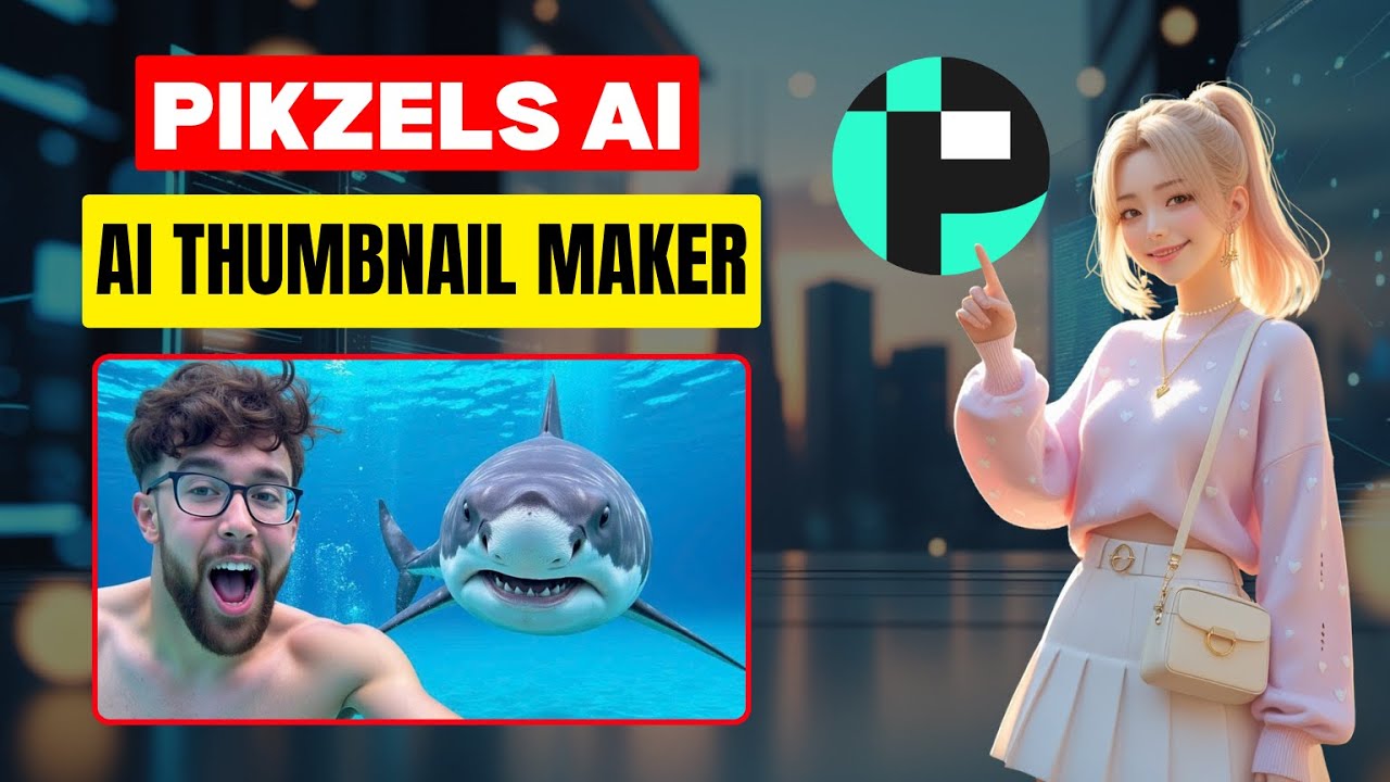 Create Viral YouTube Thumbnails in Seconds with PIKZELS AI | Free Thumbnail Maker 2025