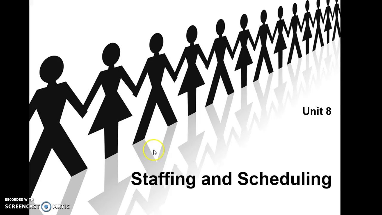 Staffing and Scheduling #1