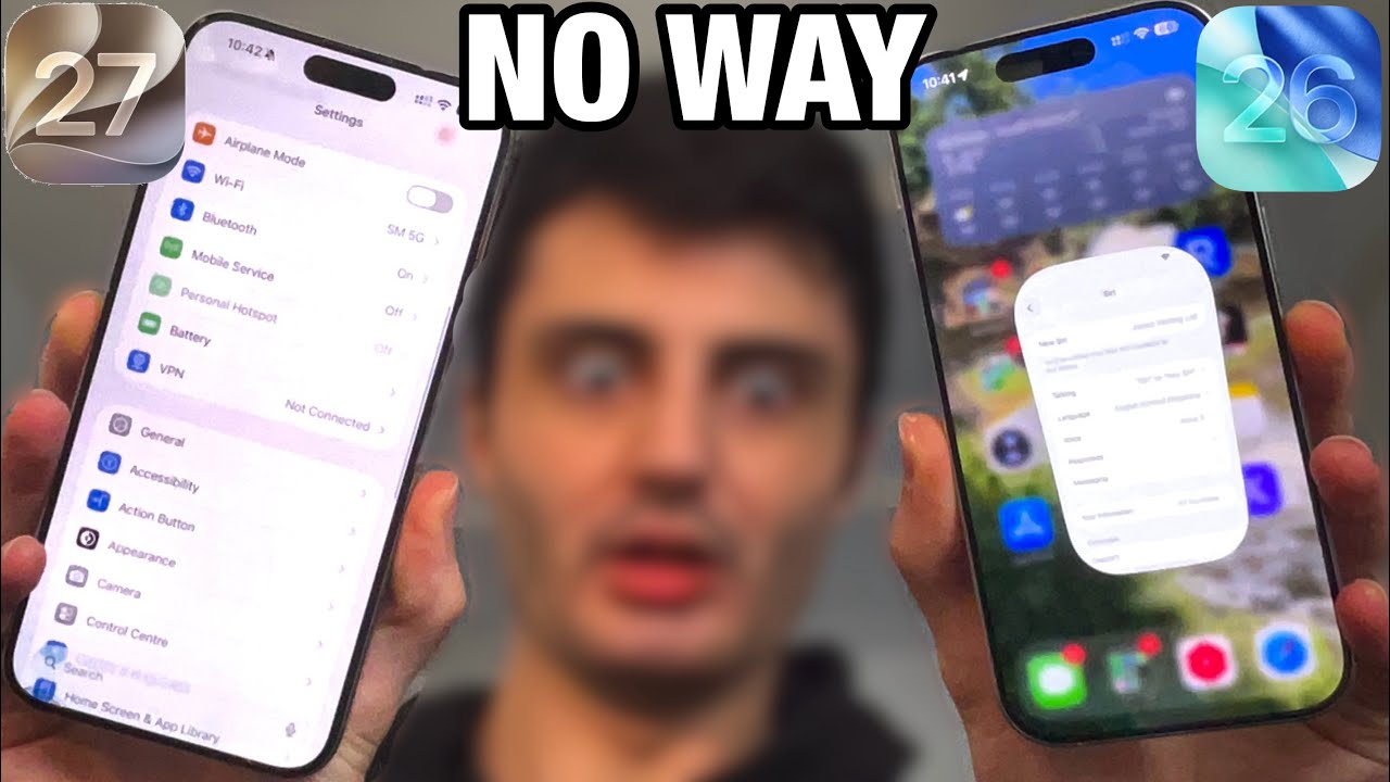 Мой ОСНОВНОЙ iPhone (15 Pro Max) на iOS 27 БЫСТРЕЕ, чем 16 Pro на iOS 26!!! (Тест скорости)