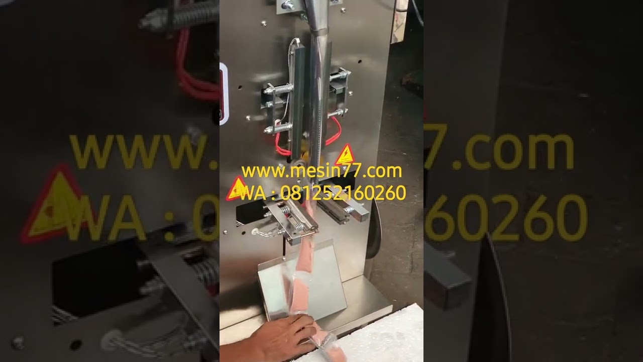 Mesin Kemasan Sachet dan Renteng Minyak dan Cairan Otomatis