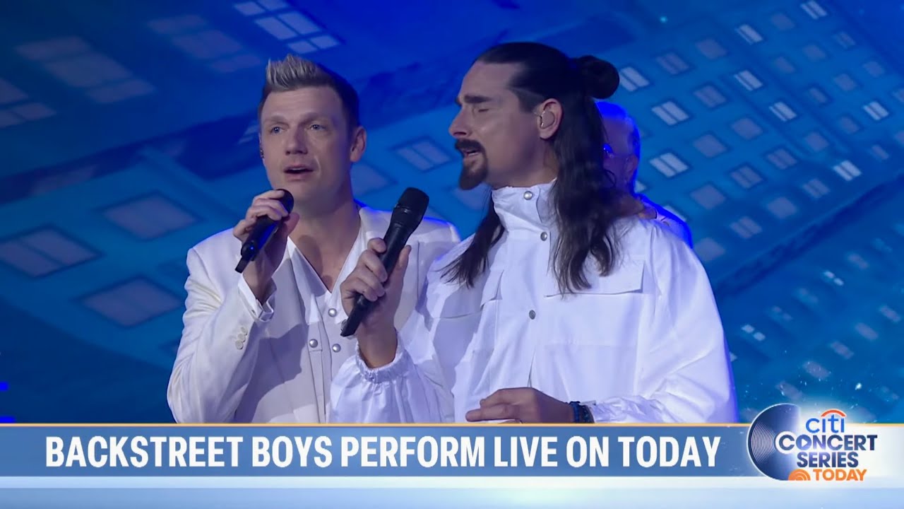 Backstreet Boys - Show Me The Meaning (Live on the Today Show)