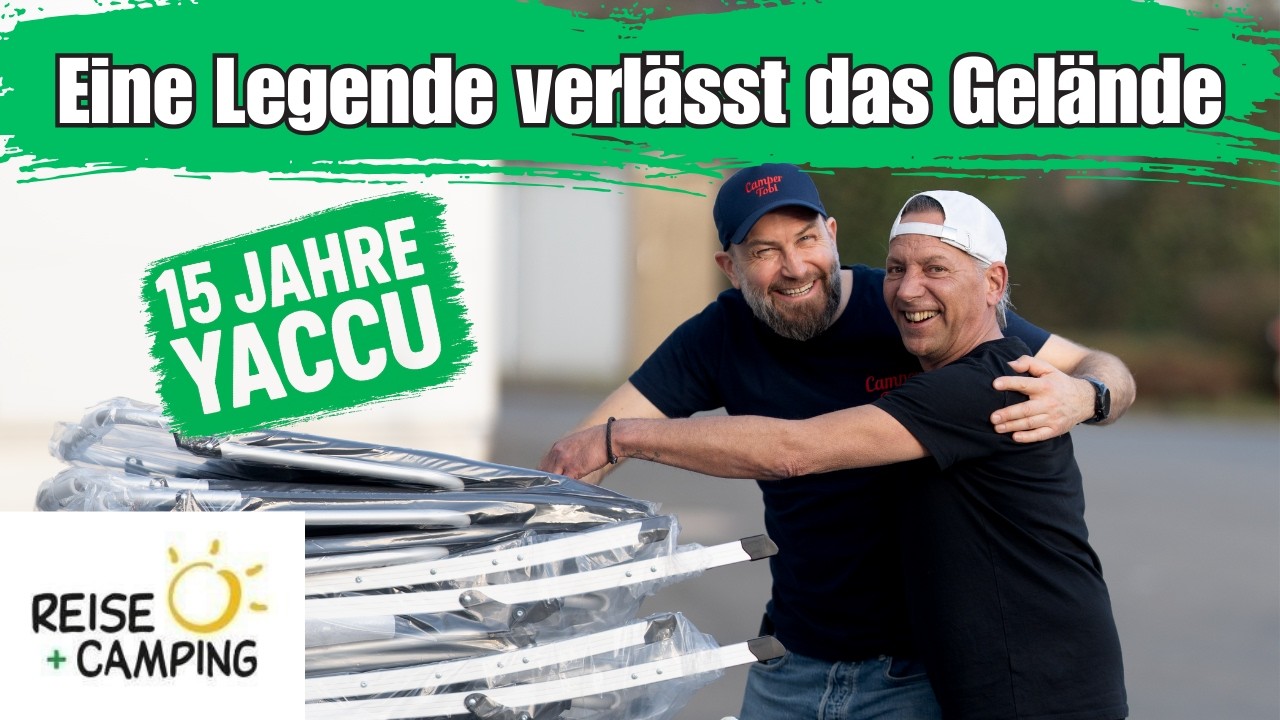 Emotionen auf der Messe Essen! 15 Jahre YACCU auf der Reise + Camping