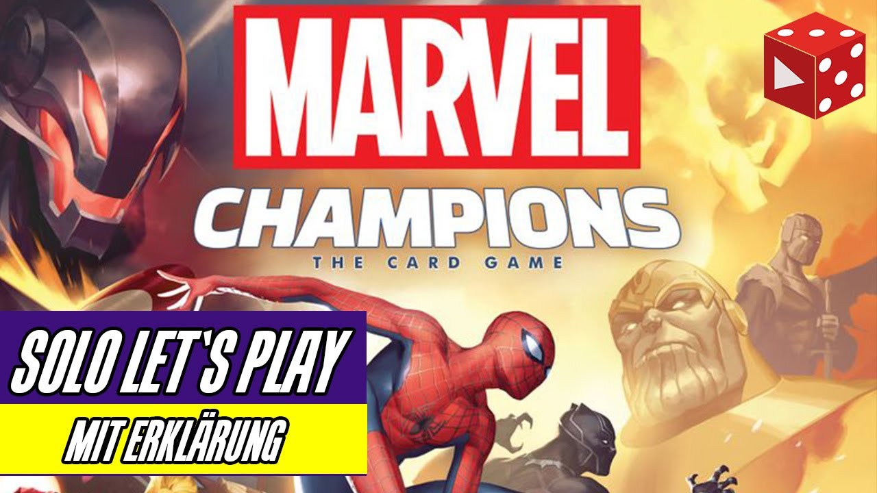 Marvel Champions - The Card Game • Komplettes Solo Let's Play mit Erklärung auf deutsch