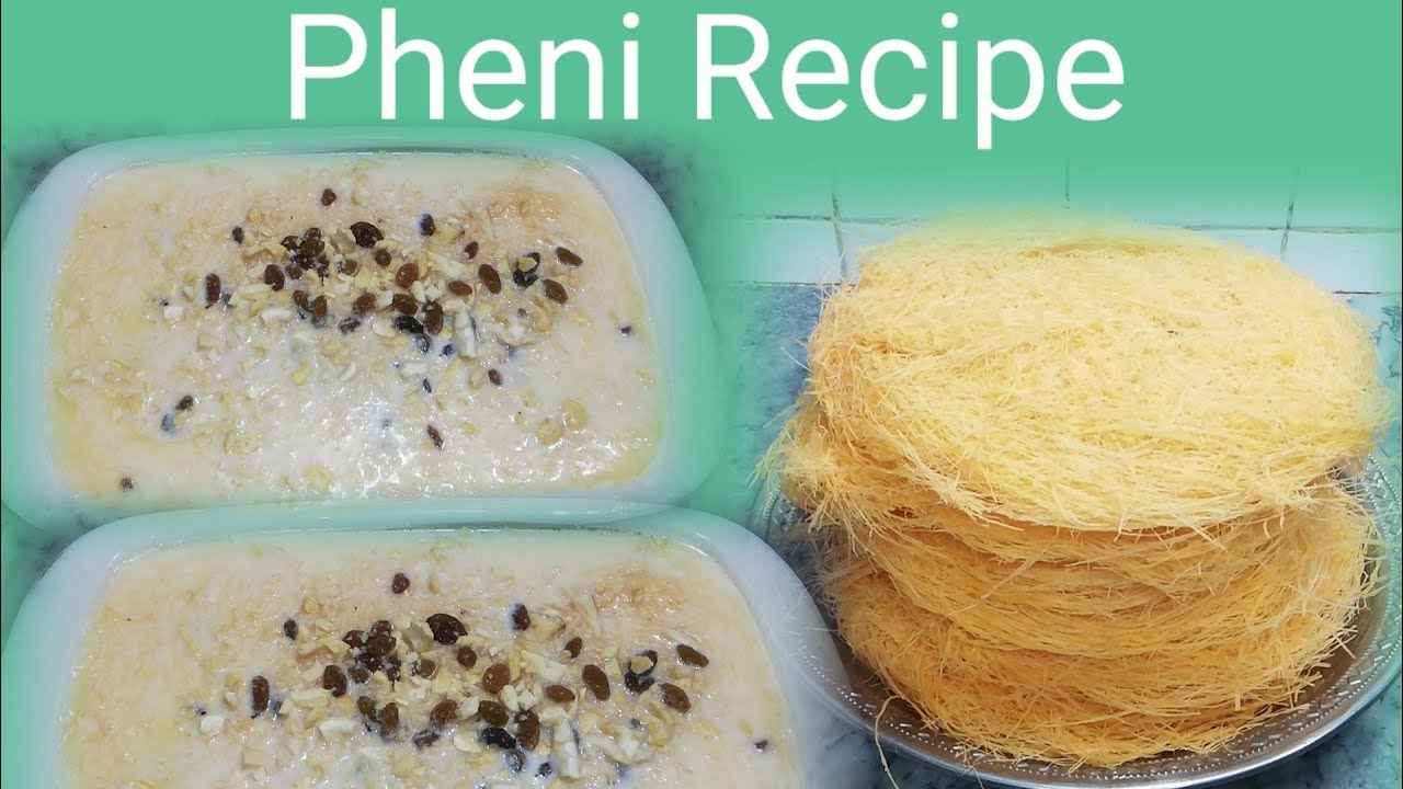 Eid Special Dessert | How to Make phenian at Home | Delicious Pheni Recipe #One10Food