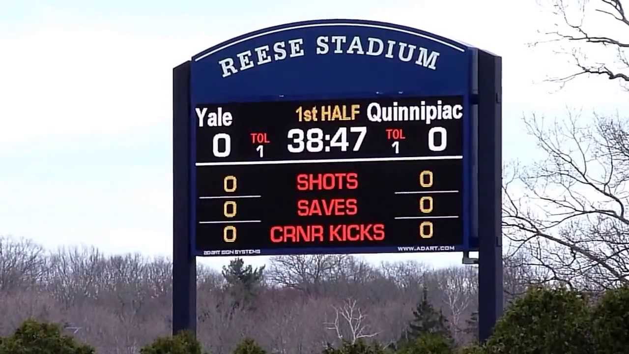 Yale University-Reese Field Scoreboard Installation