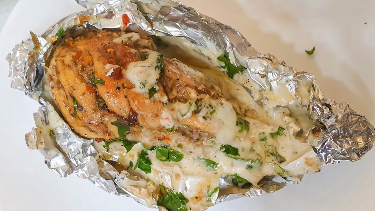 Pathani Tangdi Foil Chicken Recipe 